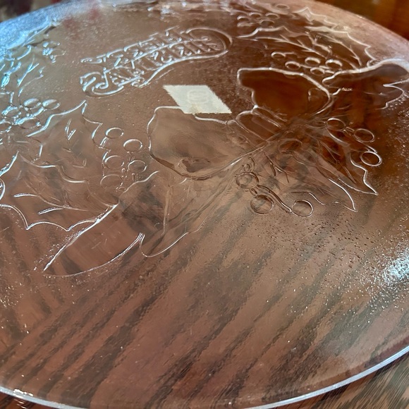 Cristaleria Europa Merry Christmas Platter - Picture 3 of 5